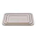 OXO Good Grips Non-Stick Pro Ceramic Coated Metal Bakeware 3-Piece Sheet Pan Set – Biscuit - color: Biscuit, size: 3-Piece Set