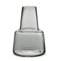 Holmegaard Flora Vase by Louise Campbell | Mouth-Blown Glass | Smoke | 9.4 Inch