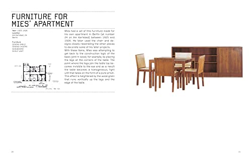 Mies van der Rohe: Objects and Furniture Design (Objects and Furniture Design by Architects)