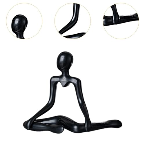 2X Artistic Reflection Statue, Abstract Home Decoration