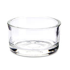 Juvale Glass Votive Candle Holders - Fits Standard Tealight Candles - Short Tealight Holders - Pack of 24, 1.9 in Dia x 1.0 in H
