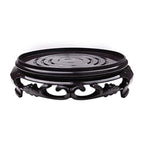 Hapivida Plant Stand, 6.8in Round Vase Base Plant Riser Flower Pot Display Stand Plant Rack Holder Planter Tray Furniture Indoor Outdoor for Desktop Counter Room