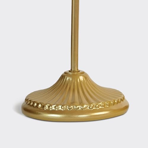 Bow Taper Candle Holders, Set of 2 Candle Stick Holders Set, Modern Decorative Centerpiece for Table Mantel Wedding Housewarming Gift (Vintage Gold) - color: Vintage Gold