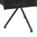 Deco 79 Metal Film Decorative Sculpture Camera Home Decor Statue, Accent Figurine 12" x 7" x 15", Brown