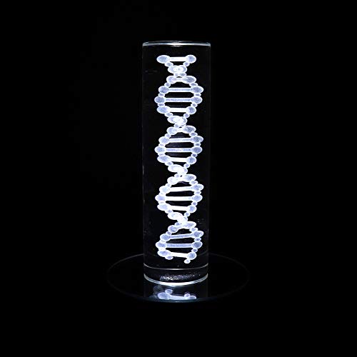 LED Silver Display Base- Crystal Glass Art Statue Merchandise Display Stand- White Light Display Stand Powered by 3 AAA Batteries （Pack of 2） - color: A-white Light Silver Base
