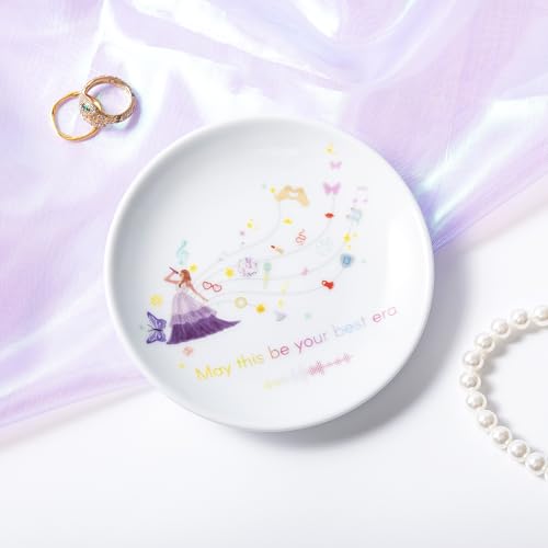 Crisky Singer Inspired May This Be Your Best Era - Ring Dish Jewelry Tray Trinket Dish, Birthday Encourage Gifts for Women Friends Besties Sisters Graduation Gift Ideas - style: Birthday Best Era