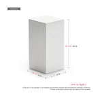 Oirlv Solid Wood Minimalism Style Jewelry Display Stand Showcase Jewelry Organizer Square Holder (SM05201) - color: SM05201