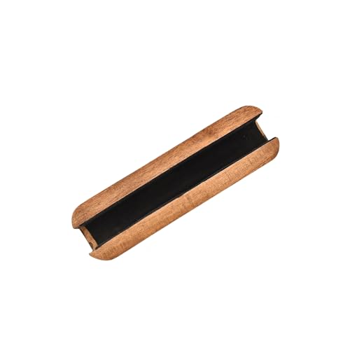 NIRMAN Laptop Stands Acacia Wood Vertical Laptop Stand for Desk Suitable for laptops Gaming Laptops, IPad, Tablets (8" x 2.3" x 2.5")