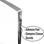 AMT Premium Acrylic Clear Monitor Stand Laptop/PC/Multimedia Monitor Riser for Home Office