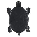 MDLUU Turtle Stepping Stone, Cast Iron Flagstone, Decorative Tortoise Stepping Stone for Garden Walkway, Flower Bed (Bronze) - size: Turtle(12.9" x 8.6")Bronze