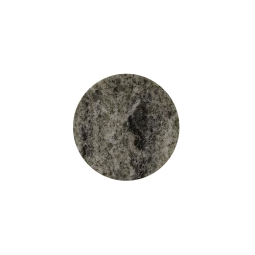 Foreside Home and Garden 3.5" Soren Light Brown Marble Premium Small Taper Candle Holder Home All Seasons Natural Modern Contemporary Living Room End Table Kitchen Dining Dinner Table Tabletop