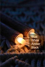 Flameless Taper Candles Flickering with Remote and Timer, 3D Moving Flame Taper Candle Battery Operated to 400 Hours, 9 Inch Window Candles, (Gold Leaf) - color: Gold Leaf
