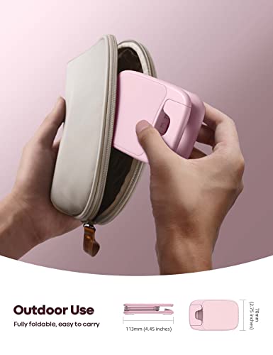 Lamicall Pink Phone Holder, Desk Accessories - Rose Gold Pink Office Cell Phone Holder, Desktop, Office Desks Accessories, Desk iPhone Decor Gifts for Women, for Mothers Day, 4-8'' Phone - color: Pink