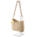 Purse Holder Handbag Display Stand: Hanger Rack Showing Bags, Purses, and Wreath, Adjustable Hook Stand for Tabletop, Closet, Desk, and Retail Use for Vendors, White - color: White
