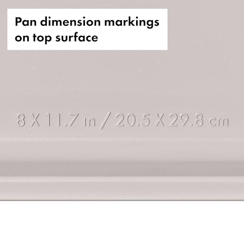 OXO Good Grips Non-Stick Pro Ceramic Coated Metal Bakeware Quarter Sheet Pan – Biscuit - color: Biscuit, size: Quarter Sheet Pan