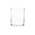 WGV Cylinder Vase, Width 8", Height 10", Clear Wide Large Diameter Flower Glassware, Floral Container, Planter Terrarium for Wedding Party Event, Home Accent Decor, 1 Piece - size: 8"x10"H