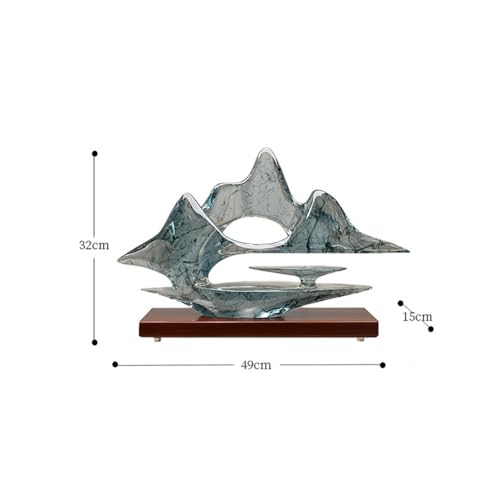Statue Decorations Creative Rockery Decoration Living Room Porch Office Decoration Housewarming Gift Light Luxury Home Decor Object