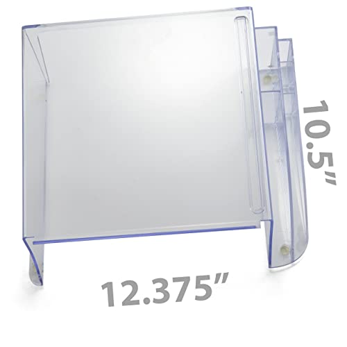 Officemate Telephone Stand, Laptop Stand, Clear Plastic Computer Riser, Laptops Elevator for Desk, Clear (21524)