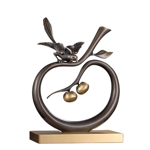 Statue Decorations Light Luxury High-end Copper Ornaments Home Foyer Decorations High-end Office Ornaments Home Decor Object