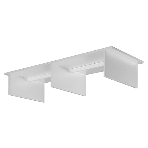 Convenience Concepts Designs2Go TV/Monitor Riser for TVs up to 46 Inches, White, Large - color: White, size: Large