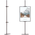 Adjustable Easel Stand for Sign, Art Display Stands for Frames up to 64", Metal Heavy Duty Floor Easels for Painting, Antique Tall Picture Easels with Base for Signs Photos Display
