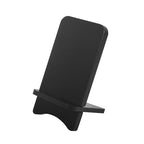 Cell Phone Stands, Desktop Stand, Luxury Nature Wood Simple Phone Stand, Compatible with iPhone & All Cell Phones, Ultra-Stable, Portable & Non-Slip Design, 2 Pieces, Black - color: Black