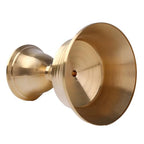 1PC Candle Holders Copper Butter Lamp Holder Long Lamp Candlestick Put Candle Copper Cup Home Decor - size: Small