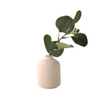 Ceramic Vase - Small Vase, Modern Minimalist Ceramic Vase, Dried Flower Vase, Home Decoration, Flower Arrangement Decorative Shooting Props, Best Decoration(Beige)