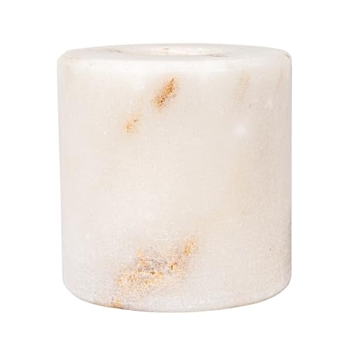 Bloomingville Decorative Marble Taper Candle Holders, Multicolor, Set of 6