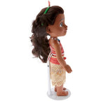 Plymor DSP-60W White Adjustable Doll Stand, fits 10, 11, 12, 13, and 14 inch Dolls or Action Figures, Waist is 2" - 2.5" wide, 5.5" - 7" around - color: White