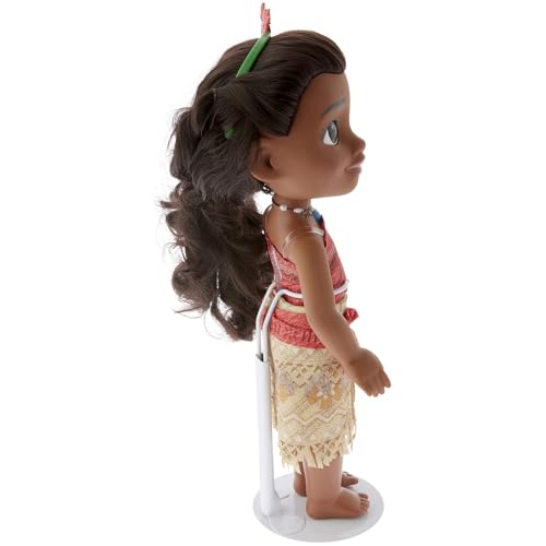 Plymor DSP-60W White Adjustable Doll Stand, fits 10, 11, 12, 13, and 14 inch Dolls or Action Figures, Waist is 2" - 2.5" wide, 5.5" - 7" around - color: White
