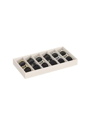Sunglass Organizer Tray,Eyeglass Storage for Multiple Glasses,Jewelry and Sunglasses Drawer Organizer (Beige 1) - color: Beige 1