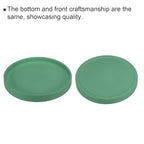 PATIKIL 6 Inch Round Ceramic Plant Saucer, Plant Saucer Tray Flower Planter Drip Tray for Indoors Outdoors Patio Balcony, Teal - color: Teal