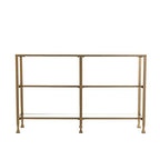 SEI Furniture Jaymes Narrow Metal Console Sofa Table, Multicolor (AMZ1775MC)