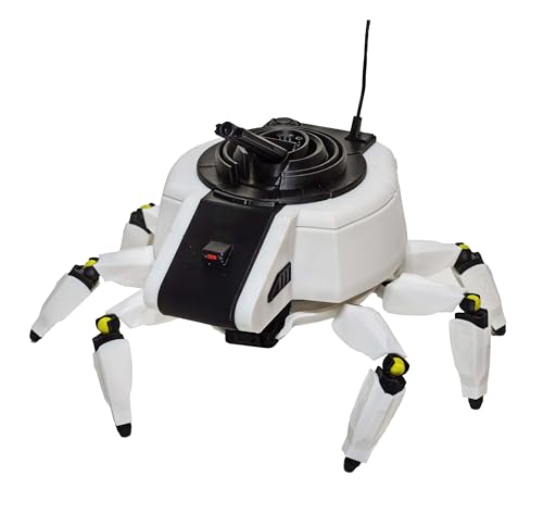 3D Printed Arc Bombardier Mechanical Creature 5.1 Inch Sculpture Sci Fi Home Office Desk Decor - color: Black/White/Yellow
