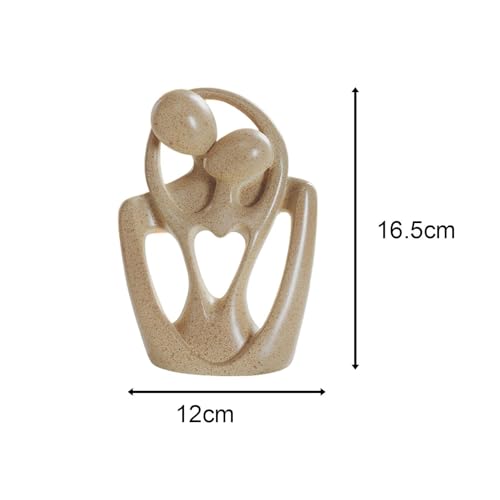 Fenteer Thinker Statue Abstract Figurine Sculpture Desktop Decorative Minimalist Home Decor Resin Material Suitable for Living Room Office Bedroom Gift Giving
