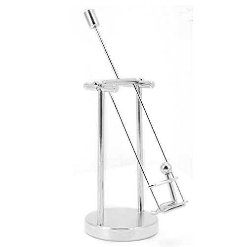 Perpetual Motion Desk Toy Noiseless Swinging Desk Sculpture Relaxing Motion Ornament Elegant Desktop Stress Reliever for Desktop Decorations