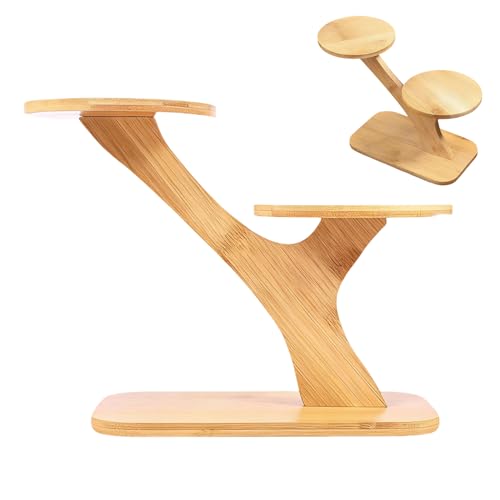 Multi-Tier Modern Storage Holder | Tiered Plant Stand | Aesthetic Plant Holders Indoor Stand - For Flower Pot Vase Planter Teapot Bedroom Study Balcony Apartment Office Table Desk - color: B