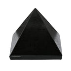Amazing Gemstone Black Tourmaline Pyramid Crystal Healing Stones - 2" Great Pyramid Figurine of Natural Stone Pyramid for Meditation, Reiki, Chakra Balancing and Crystal Pyramids Grid - color: Black Tourmaline
