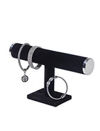 Bracelet Holder Stand,Bracelet Organizer Display for Selling,Bangle Organizer for Women,Watch Storage Holder for Men,Jewelry Business Supplies (Black + metal lid) - style: Style 1 （Black 1 Tier ）