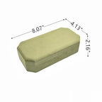 Velvet Ring Organizer Box - Ring Jewelry Box for Rings Earring, Jewelry Tray Rings holder Display Case for Girl Women (8.07"x4.13"x2.16") -PRB024-Green - color: Green