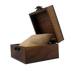 2PCS/PACK Walnut Wood Box for Crafts, Jewelry Box and Watch Box Wooden Keepsake Box Gift (Walnut Box-2PCS/PACK) - color: Walnut Box-2PCS/PACK