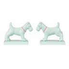 Creative Co-Op Metal Dog Shaped Metal Bookend Set