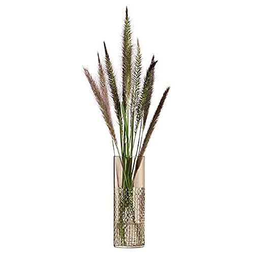 Wicker Vase H20cm Taupe - size: H20cm
