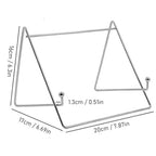 Desktop Tablet Stand, Stainless Steel Multifunctional Minimalist Design Simple Desk Tablet Holder for Phone and Book ﻿