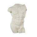 Deco 79 Polystone People Decorative Sculpture Textured Home Decor Statue with Black Speckles, Accent Figurine 13" x 8" x 20", White