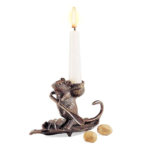 Intrepid Mouse Candleholder