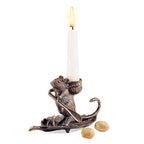 Intrepid Mouse Candleholder