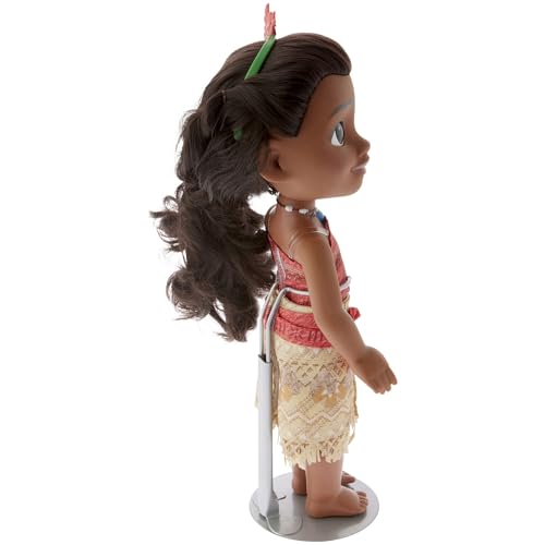 Plymor DSP-60S Silver Adjustable Doll Stand, fits 10, 11, 12, 13, and 14 inch Dolls or Action Figures, Waist is 2" - 2.5" wide, 5.5" - 7" around - color: Silver