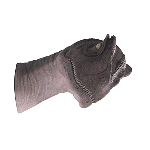 Design Toscano Giant Allosaurus Dinosaur Wall Trophy Sculpture, Mouth Closed - style: Allosaurus Dinosaur: Mouth Closed